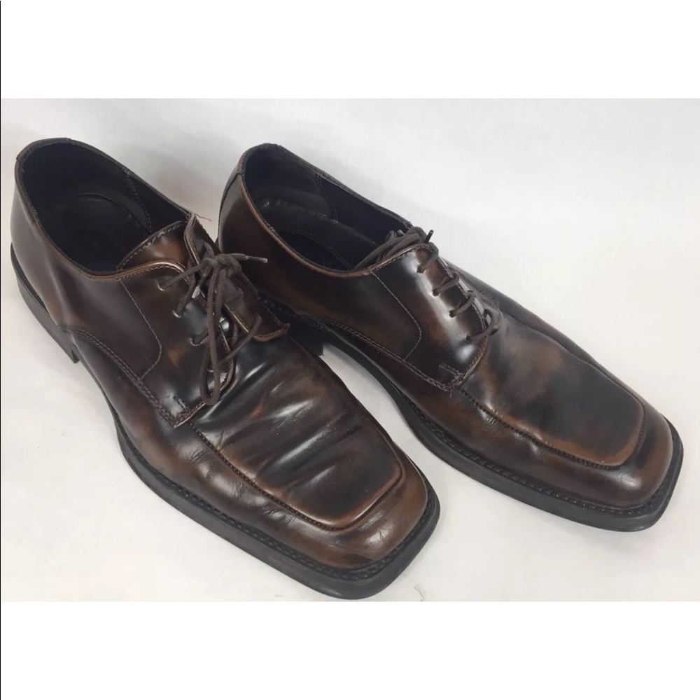 Kenneth Cole Reaction Simplicity Maroon shoe Sz 11